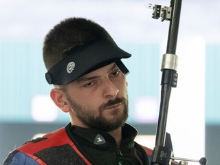 Slovenský reprezentant v športovej streľbe Patrik Jány.