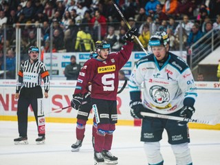 Momentka zo zápasu Liberec - Sparta Praha.