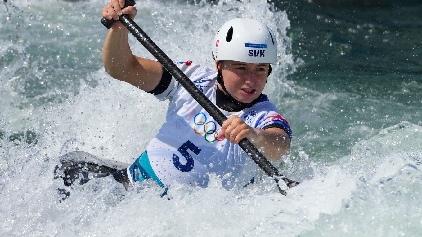 Zuzana Paňková na OH 2024 v Paríži. 
