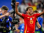 Lamine Yamal, najmladší strelec v histórii EURO.