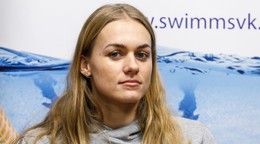 Slovenská reprezentantka v plávaní Tamara Potocká.