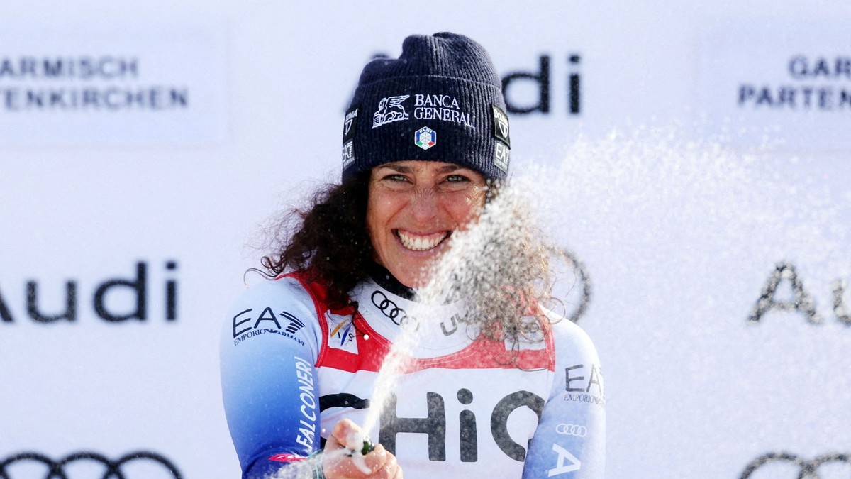 Talianska lyžiarka Federica Brignoneová.