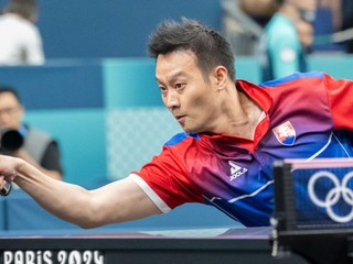 Slovenský reprezentant v stolnom tenise Wang Jang.