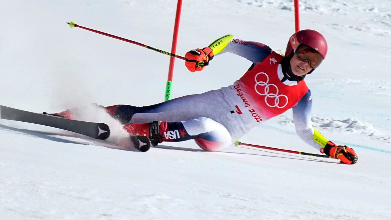 Mikalea Shiffrinová sa zatiaľ v Pekingu trápi.