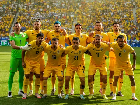 Rumunskí futbalisti pred zápasom Slovensko - Rumunsko v skupine E na EURO 2024.