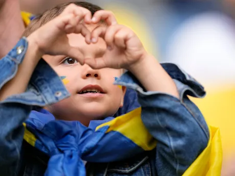 Fanúšikovia pred zápasom Slovensko - Ukrajina v skupine E na EURO 2024 (ME vo futbale).