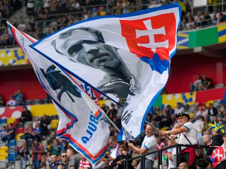 Fanúšikovia pred zápasom Slovensko - Ukrajina v skupine E na EURO 2024 (ME vo futbale).
