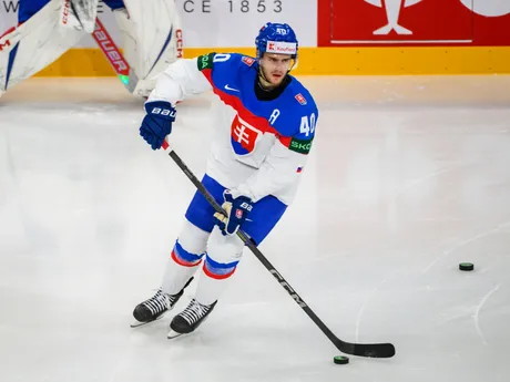 Miloš Roman pred zápasom Slovensko - Francúzsko na MS v hokeji 2025. 
