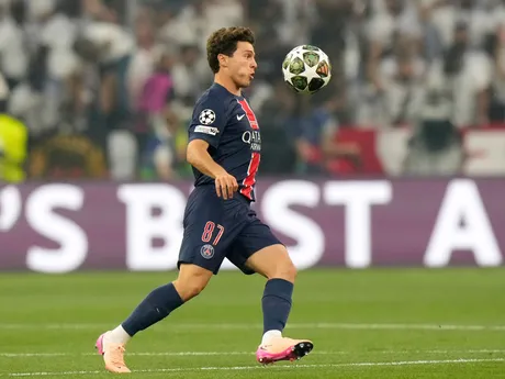 Joao Neves počas zápasu Paríž St. Germain - Inter Miláno vo finále Ligy majstrov. 